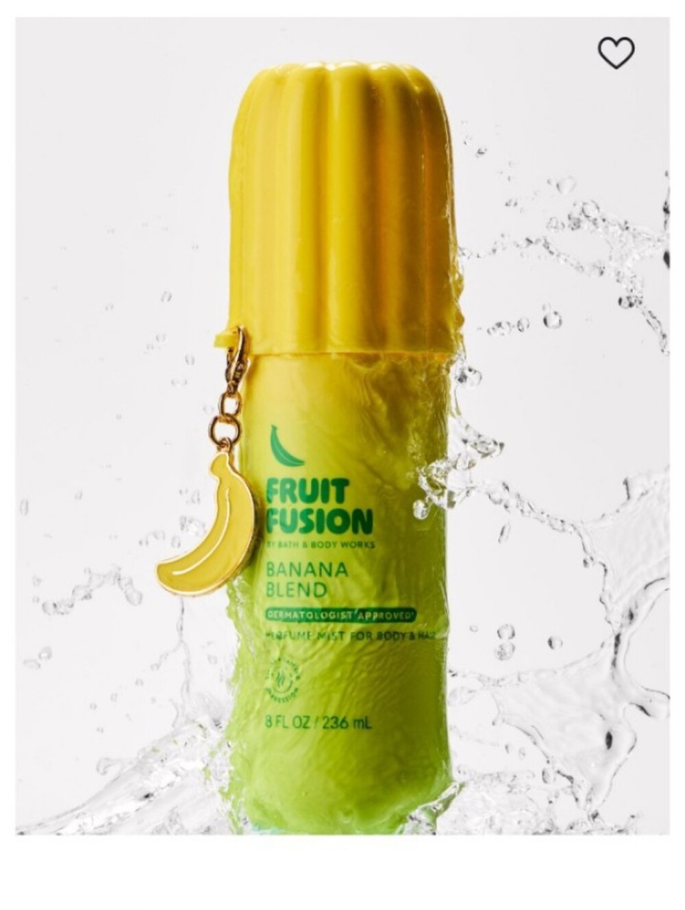 🍌Bath & Body Works Banana Blend Fruit Fusion Body Mist🍌 SOLD OUT EVERYWHERE 🍌